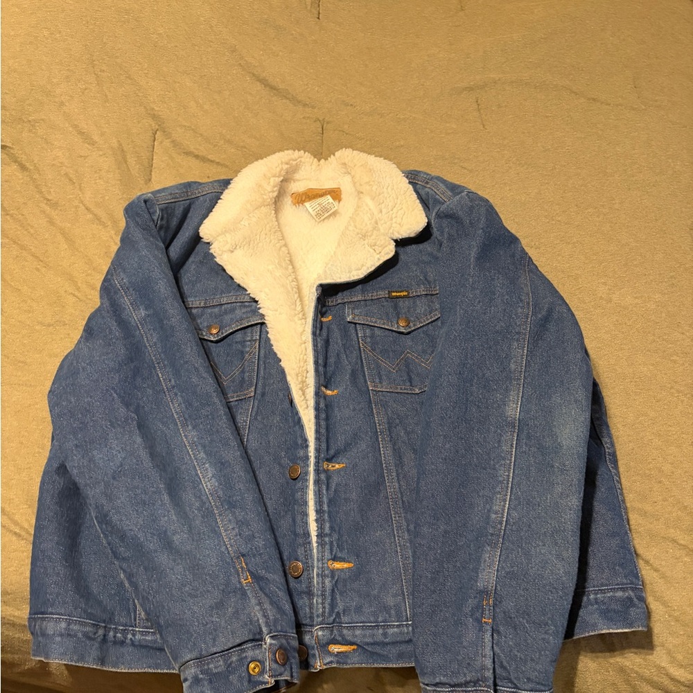 Wrangler Sherpa Lined Jacket